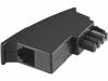 TAE.M-RJ11.F-02, Переходник: адаптер; гнездо RJ11,вилка TAE F, Goobay