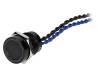 PS165P10Y21B12V Переключатель: пьезоэлектрический; Положения: 2; SPST-NO; IP68
