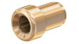 23.1000 Laboratory Socket, diam. 2mm, 10A, 30/60VAC/VDC, Gold