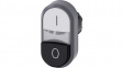 3SU1031-3BB61-0AK0 SIRIUS ACT Twin Push-Button front element Metal, matte, white/black
