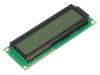 RC1602E-FHW-ESX Дисплей: LCD; алфавитно-цифровой; FSTN Positive; 16x2; LED; PIN:16