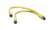1200680211 Ultra-Lock (M12) to Micro-Change (M12) In-Line Splitter 4 Pole 1 x 4-Pole Male to 2 x 3-Pole Female 0.34mm² TPE 0.3m