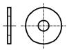 8217289 Шайба; круглая; M4; D=4,3мм; h=0,8мм; нержавеющая сталь A2