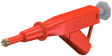 VARIOGRIP-5 RED Переходник штекера 5 mm захватный крюк красный