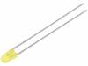 L-934SYD-TNR2.54 LED; 3мм; желтый; 110-250мкд; 60°; Поверхность: выпуклая; 2000шт.