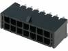 MF30-DVP1-14 Гнездо; провод-плата; "папа"; PIN:14; 3мм; THT; MF30; 5А; луженые