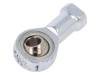 GN 648.1-8-M8-W, Шарнирная головка; 8мм; Резьба: M8; Мат-л: PTFE,сталь, ELESA+GANTER