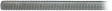 9754061 HGS M6 FZB Threaded rod, 1 m galvanized M6 1000 mm
