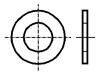 1405136 Шайба; круглая; M7; D=14мм; h=1,6мм; прессшпан; DIN: 125A; BN: 1076