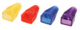 MHRJ45SRB-TRANS-R Strain Relief Boot red