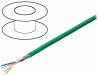 70006NH, Кабель; PROFINET; однопров; Cu; 4x22AWG; FRNC; зеленый; 305м, Belden