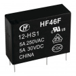 HF46F/024-HS (610) Реле мощности на печатную плату 24 VDC 200 mW