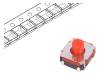 KSC4D1J 50SH LFS Переключатель: индикаторный; Положения: 2; SPST-NO; 0,05A/32ВDC