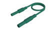 934047104 Test Lead, Nickel-Plated Brass, 2m, Green