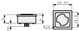 3.14.001.006/0000 Key Switch, 250 mA, 50 VAC/VDC