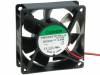 PMD2407PTB1-A.(2).GN Вентилятор: DC; осевой; 24ВDC; 70x70x25мм; 83,25м3/ч; 45дБА; 24AWG