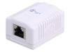 NP0073 Гнездо; RJ45; Кат:6a; экранированный, одиночное; гнездо RJ45
