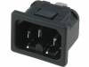 PX0595/20/63, Разъем: питания AC; IEC 60320; C16,термостойкие; гнездо; "папа", Bulgin