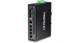 TI-G62 Industrial Ethernet Switch 5x 10/100/1000 RJ45 / 2x SFP