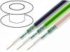 1694ANH.00305, Провод: коаксиальный; RG6/U; 1x75Ом; однопров; Cu; 18AWG; FRNC; 100м, Belden