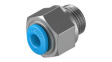 QSM-G1/8-4 Push-In Fitting, 16.4mm, Compressed Air, QSM