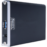 MX-U25183, Hard disk enclosure SATA 2.5" USB 3.0 black, Maxxtro