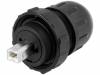 DCC-USBBT-180 Вилка; USB B; Data-Con-X; на провод; прямой; Верс: USB 2.0; 5,28мм