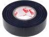 SCAPA-2702-19X25 BLACK Лента: электроизоляционная; W:19мм; L:25м; D:0,13мм; 180%; 1,8Н/cм