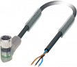 1671085 SAC-3P- 5,0-PUR/M 8FR-2L Actuator/Sensor Cable