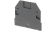 XW5E-S2.5 [10 шт] End cover, Value Design Dark Grey