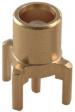 82 MCX-75-0-4/111 NE PCB Jack 75 Ohm, 6 GHz, Female, MCX MCX Straight