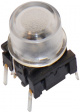 1DS11 Cap round diam. 9.6 mm transparent