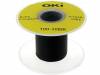R30BLACK-0100, Кабель; однопров; OFC; 30AWG; kynar 460 (PVDF); черный; 300В; 100м, OK International