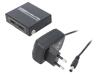 52332 Разветвитель; HDMI 2.0; Цвет: черный; Вх: гнездо DC,гнездо HDMI