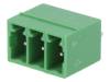 15EDGVC-3.5-03P-14-00A(H) Разъемный клеммник; 3,5мм; Кол-во полюс:3; прямой; гнездо; "папа"