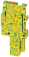 PP-H 1,5/S/1-L GNYE Push-in-Plug, terminal block yellow-green 0.14...1.5 mm2