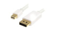 MDP2DPMM2MW Video Cable, Mini DisplayPort Plug - DisplayPort Plug, 3840 x 2160, 2m