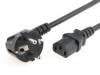 SN311-3/10/5BK Кабель; угловая вилка CEE 7/7 (E/F), IEC C13 "мама"; 5м; черный