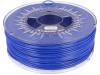 ABS+ 2,85 SUPER BLUE, Филамент: ABS+; синий; 1кг; 230-240°C; ±0,05мм; 2,85мм, DEVIL DESIGN