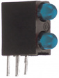 553-0188-200F PCB LED 3 mm round blue/blue
