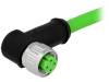 21349500405050 Вилка; M12; PIN: 4; "мама"; код D-Ethernet; 5м; изоляция: ПВХ