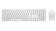 KM5221W-WH-FRC Keyboard and Mouse, 4000dpi, KM5221, FR France, AZERTY, Wireless