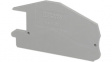 3030640 End plate, grey
