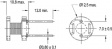 09HCP-102K-50 Дроссель: проволочный; THT; 1000мкГн; 0,6А; 1022мОм; ±10%; Шаг:7мм