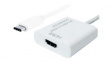 12993210 Video Cable Adapter, USB C Plug - HDMI Socket 100mm