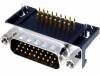 DS1038-26MBNSIA74 Гнездо; D-Sub HD; PIN:26; "папа"; Фиксация: винтами; угловой 90°
