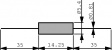LOB3R025FLF Wirewound resistor 0.025 Ohm 3 W +- 3 %