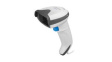 GD4590-WH Barcode Scanner, 1D Linear Code/2D Code/Digimarc Code, 10 ... 710 mm, PS/2/RS232/USB, Cable, Light Green/White