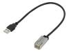 C2601-USB Адаптер USB / AUX; Fiat; гнездо USB B mini
