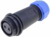SP2111/S2II Вилка; "мама"; SP21; PIN:2; IP68; 7?12мм; пайка; на провод; 500В